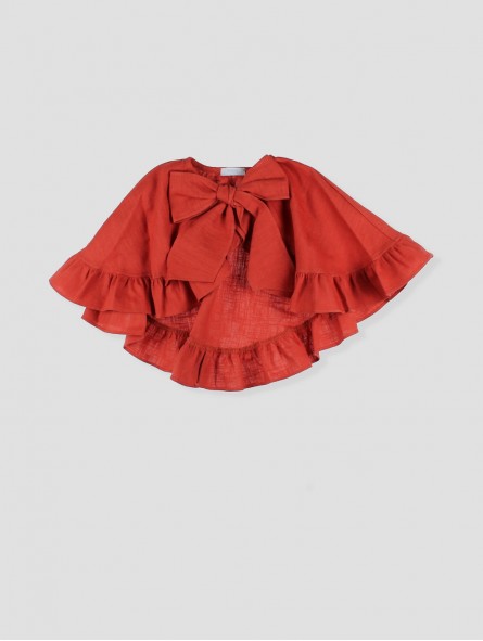 Cape with bow