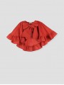 Cape with bow