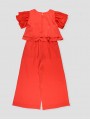 Coral girl jumpsuit