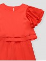 Coral girl jumpsuit