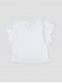Camiseta con volantes