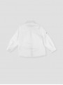 Camisa linho pespuntes