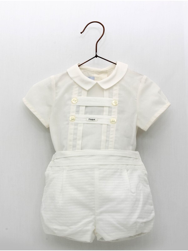 Camisa batista y pantalón corto bodoques