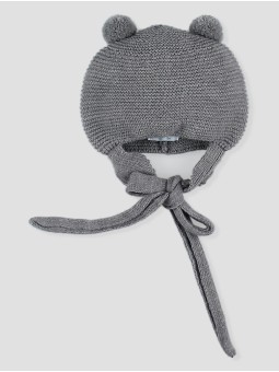Gorro pompones lã