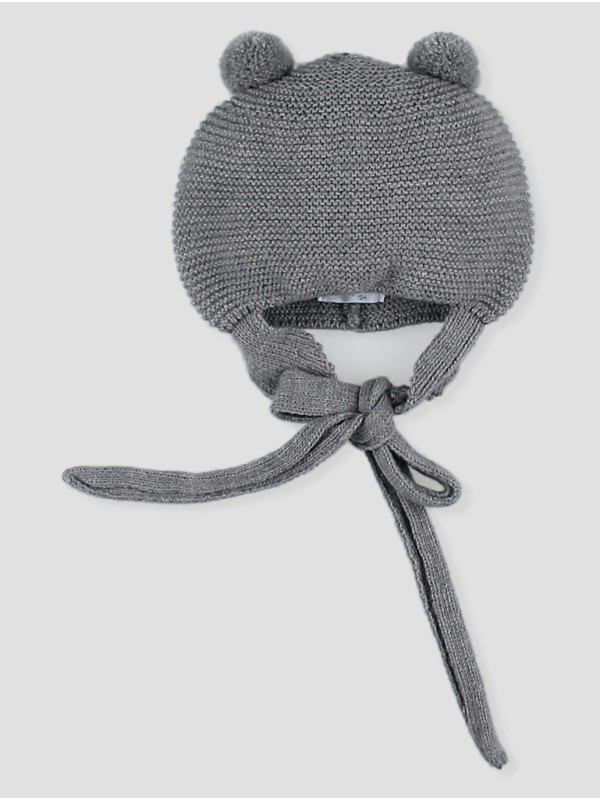Gorro pompones lana