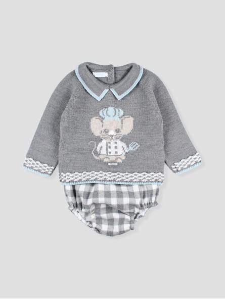 Los Fogones baby boy set