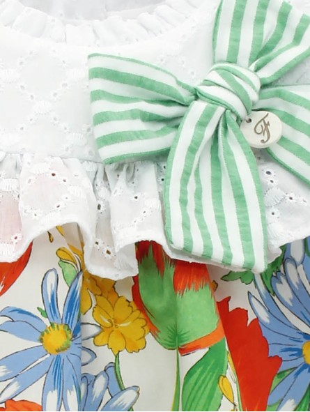 Tulips collection baby girl dress and bloomers Tulips collection baby girl dress and bloomers