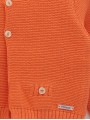 Long garter stitch jacket