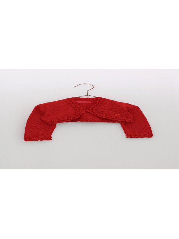 Wave knit jacket