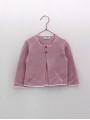 Chaqueta larga listada