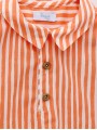 Orange striped shirt