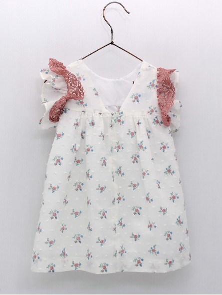 Vestido Plumeti Estampado Flores