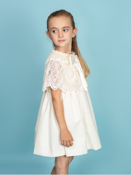 Roma cape effect dress Roma cape effect dress