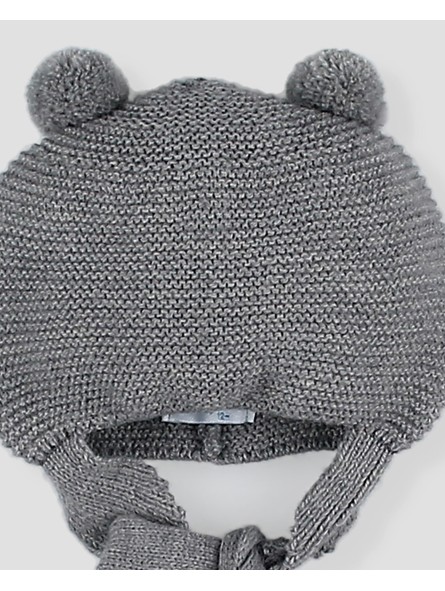 Gorro pompones lã