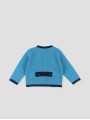Teba-style baby boy knit jacket