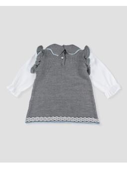 Los Fogones girl knitted dress