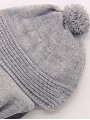 Gorro bufanda con pompón