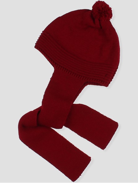 Gorro bufanda con pompón
