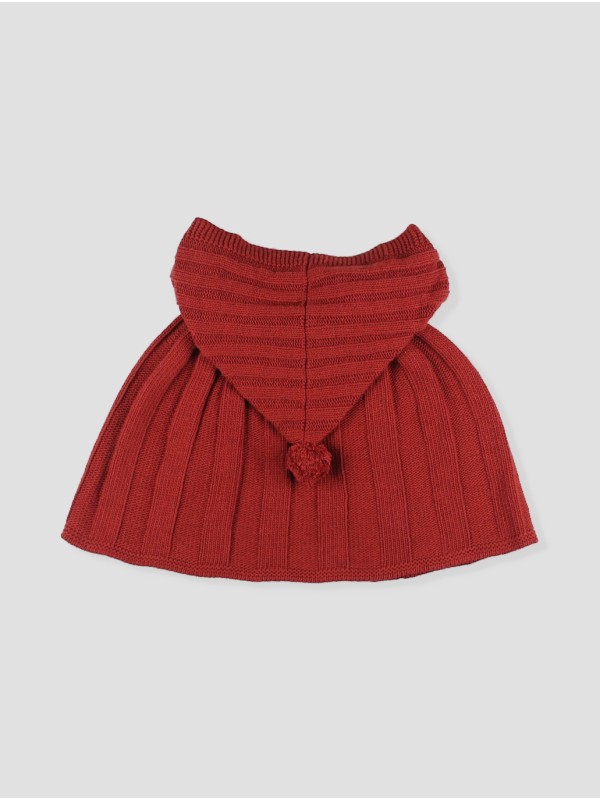 El Viñedo knitted cape