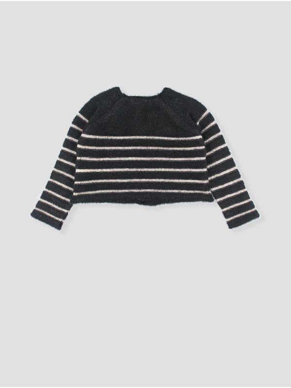 CHAQUETA EFECTO LISTADO CON LUREX CC. EL BALLET 