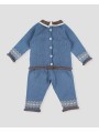 La Montaña baby outfit knit set 