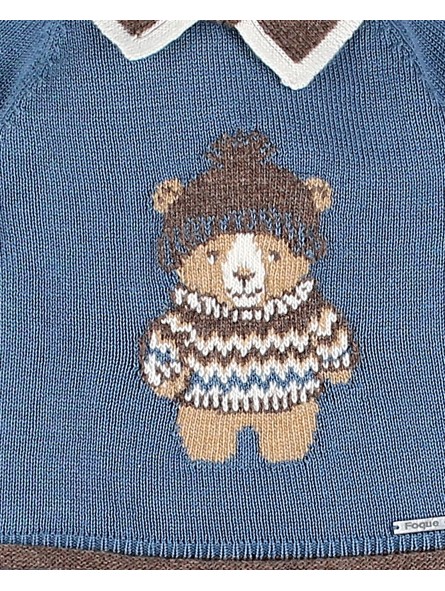 La Montaña baby outfit knit set 