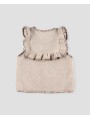 Shearling vest