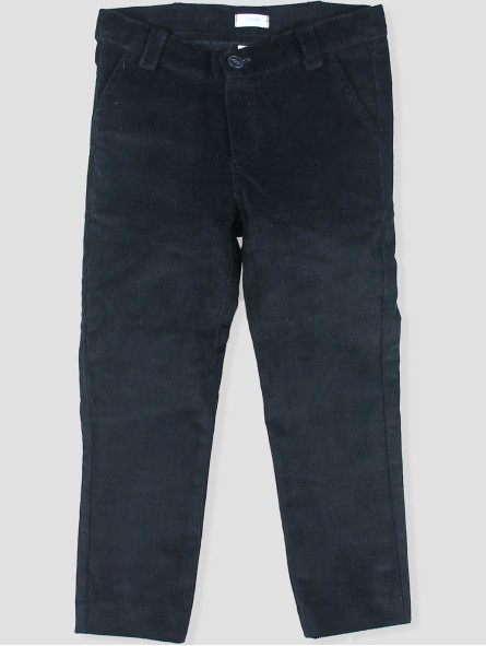 Calça veludo cotelê longo