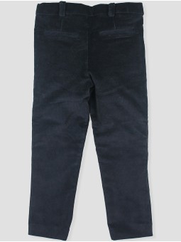 Corduroy long trousers