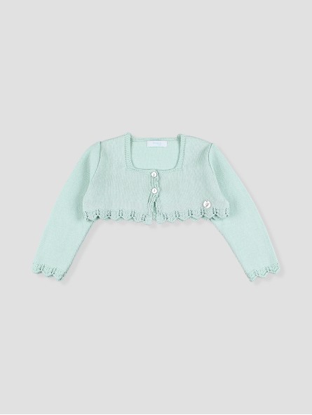 Knitted bolero