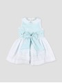 Girl gingham daisy romper