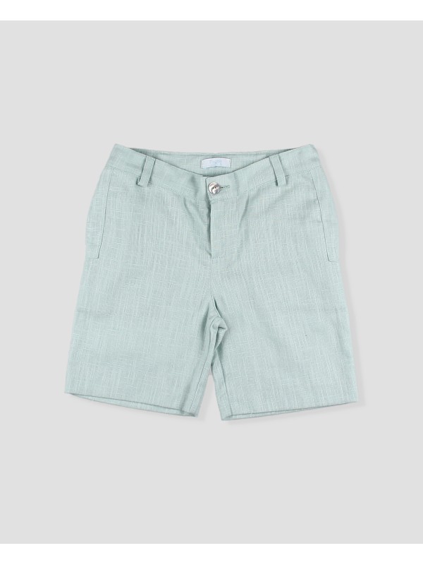 Pantalón corto lino