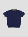 Knitted polo shirt 
