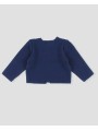 Long garter stitch cardigan