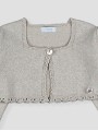 Girls short knit cardigan