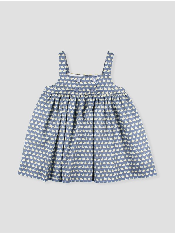 Vestido estampado Mar