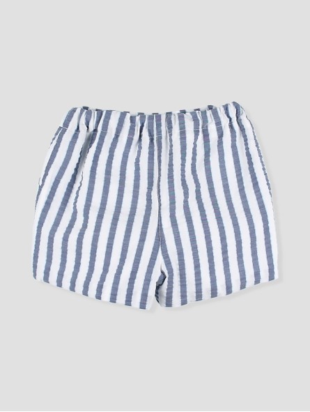 Pantalón corto rayas