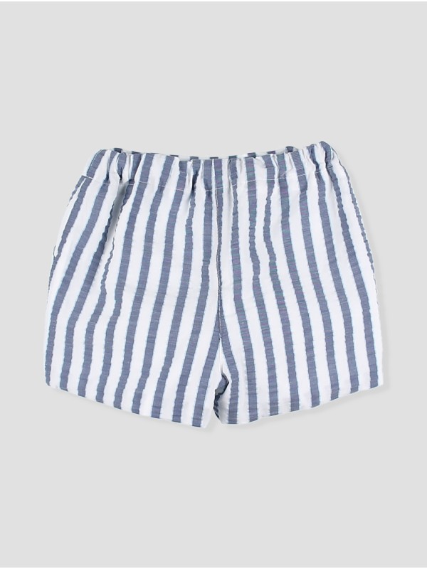 Pantalón corto rayas