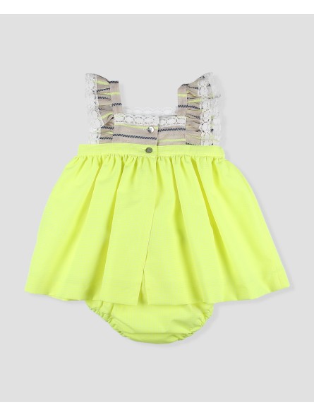 Safari baby girl dress