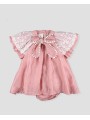 Cristal baby dress with bloomers
