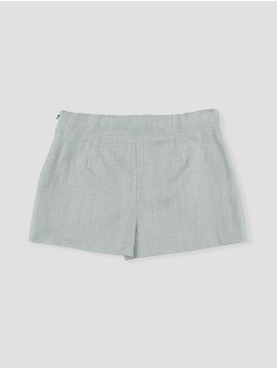 Flores girls green lace shorts