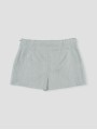 Calça curta com puntilla Flores