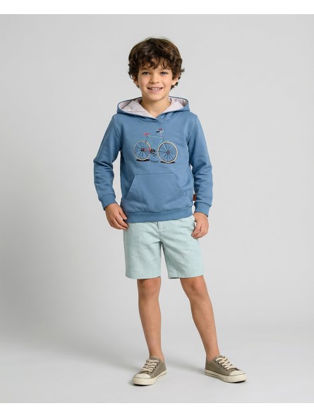 Pantalón corto lino