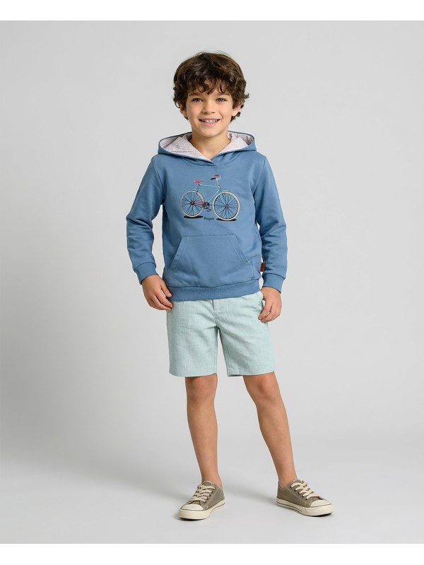 Pantalón corto lino