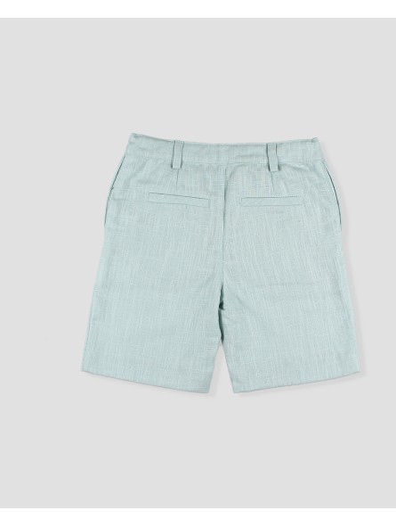 Calça curta linho