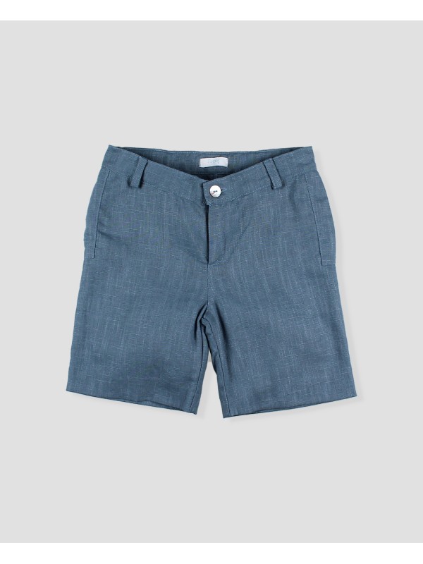 Calça curta linho