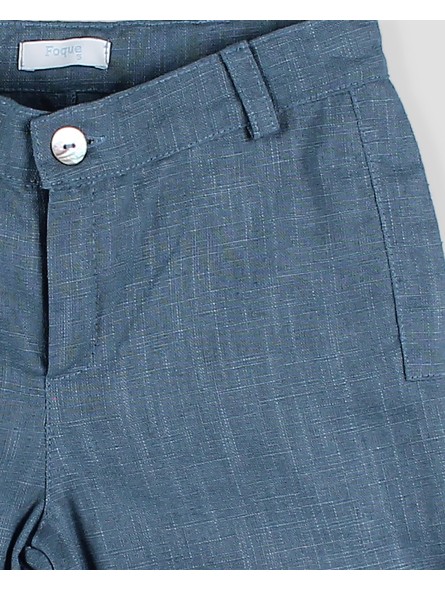 Calça curta linho