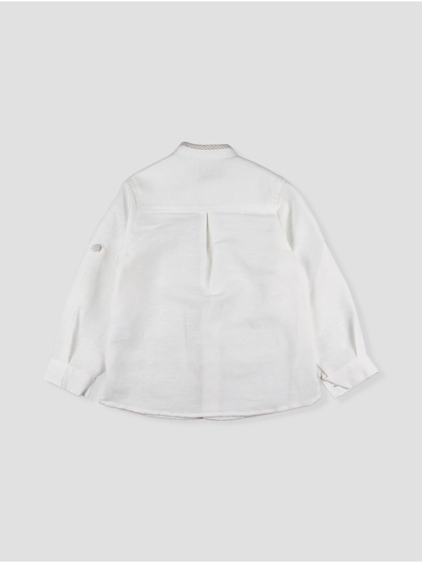 Ramas mao collar shirt