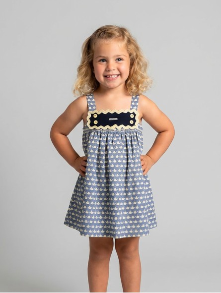 Mar whale dress