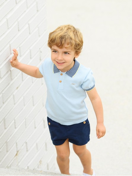 Dyed short trousers